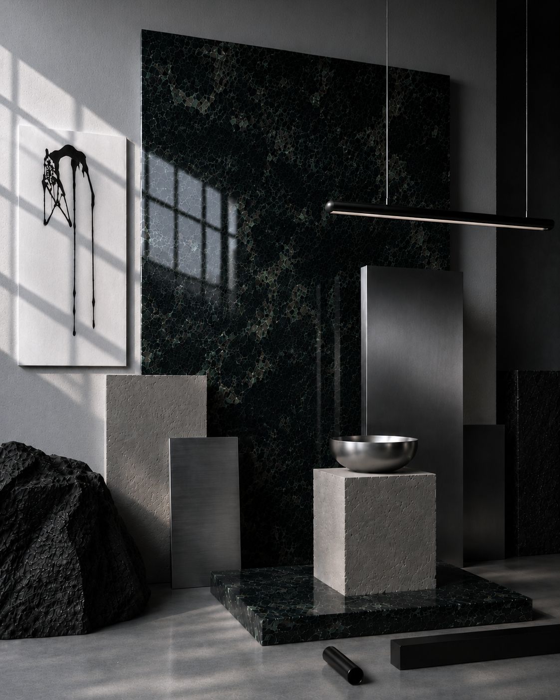 Moodboard: Marble Kitchen