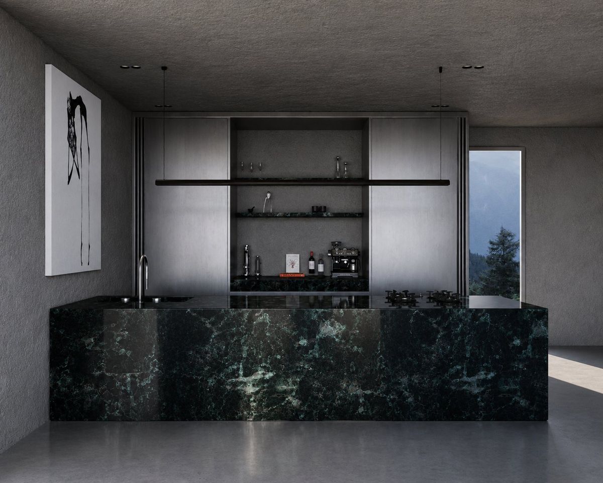 Marble Kitchen, view 2